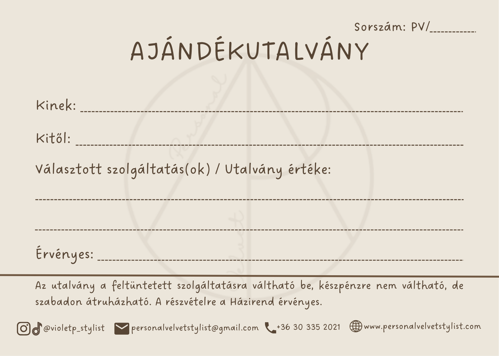 Ajándékutalvány